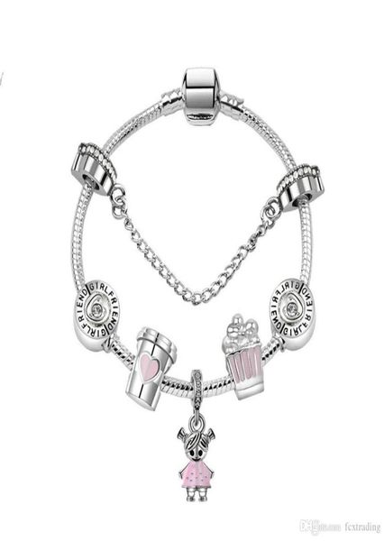 1721cm charm beads bracelets sweet cute girl pendant 925 silver bracelet diy jewelry as a gift9160110, Golden;silver
1721cm charm beads bracelets sweet cute girl pendant 925 silver bracelet diy jewelry as a gift9160110, Golden;silver