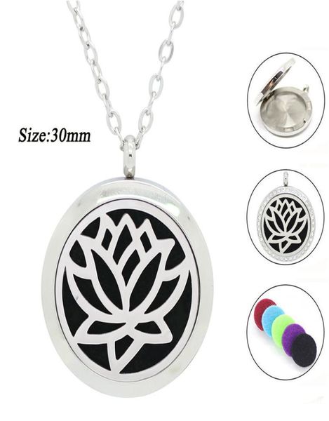fashion jewelry 316l stainless steel oil diffuser necklace 30mm lotus shape pendant necklace mangnetic aroma lockets with chain7635741, Silver
fashion jewelry 316l stainless steel oil diffuser necklace 30mm lotus shape pendant necklace mangnetic aroma lockets with chain7635741, Silver