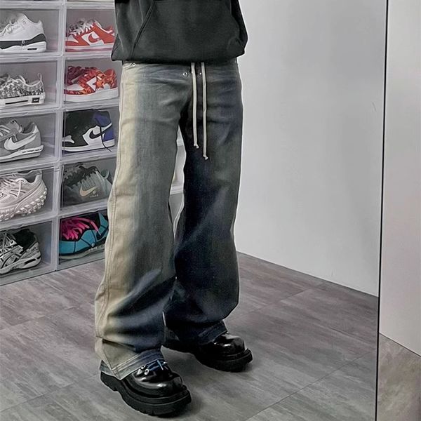 wide leg washed gradient ribbons jeans straight baggy casual denim trousers loose oversized men's cargos, Black;brown
wide leg washed gradient ribbons jeans straight baggy casual denim trousers loose oversized men's cargos, Black;brown