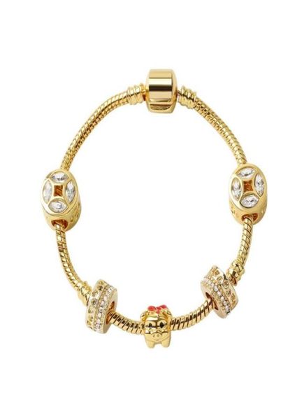 fashion original ps 925 silver gold pig crystal bracelet jewelry charm beads glass bracelets women diy holiday gift6610290, Golden;silver
fashion original ps 925 silver gold pig crystal bracelet jewelry charm beads glass bracelets women diy holiday gift6610290, Golden;silver