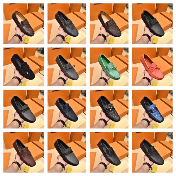 193model leather designer loafers shoes luxurious moccasins slip on flats man driving shoes men's chaussure homme plus size 38-46, Black
193model leather designer loafers shoes luxurious moccasins slip on flats man driving shoes men's chaussure homme plus size 38-46, Black