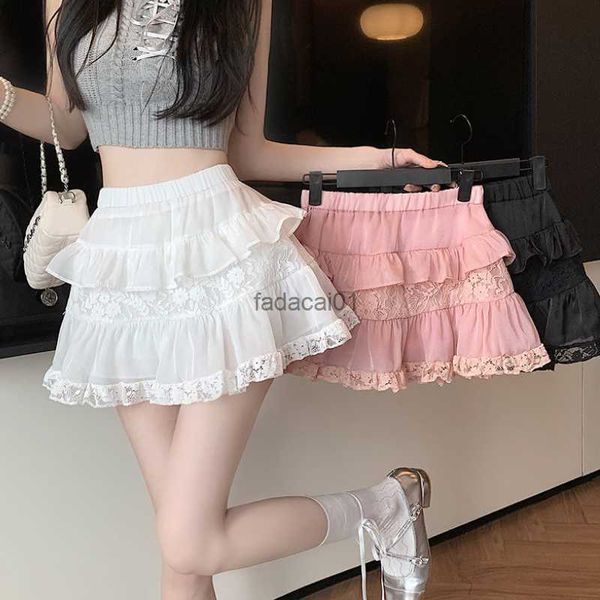 houzhou kawaii mini skirt women lace ruffle patchwork summer high waist balletcore aline short skirt coquette girl aesthetic l230621, Black
houzhou kawaii mini skirt women lace ruffle patchwork summer high waist balletcore aline short skirt coquette girl aesthetic l230621, Black