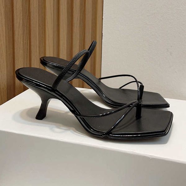 the row row french slim strap square head high heel sandals the black cowhide slim strap cat heel herringbone muller sandals
the row row french slim strap square head high heel sandals the black cowhide slim strap cat heel herringbone muller sandals