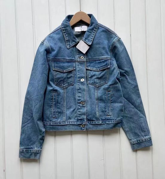 women jackets denim coat anagram womens button letters spring autumn style slim for lady outfit woman jeans outsize classic windbreaker, White
women jackets denim coat anagram womens button letters spring autumn style slim for lady outfit woman jeans outsize classic windbreaker, White