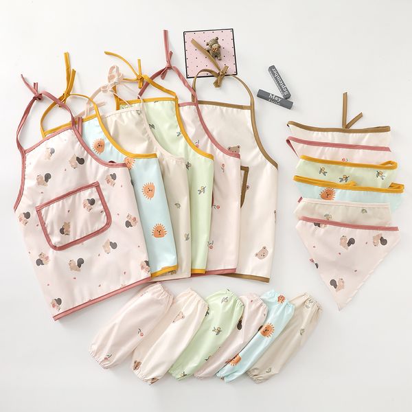 3pcs/set baby kids toddler waterproof and stain resistant apron bandana sleeves art smock feeding bib accessories 12-36 months
3pcs/set baby kids toddler waterproof and stain resistant apron bandana sleeves art smock feeding bib accessories 12-36 months