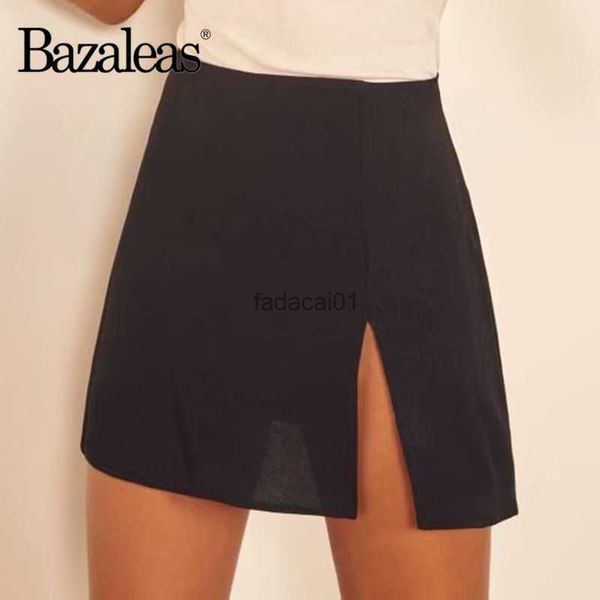 bazaleas vintage black split short skirt slim women aline skirt harajuku mini skirt elegant bottoms l230621
bazaleas vintage black split short skirt slim women aline skirt harajuku mini skirt elegant bottoms l230621