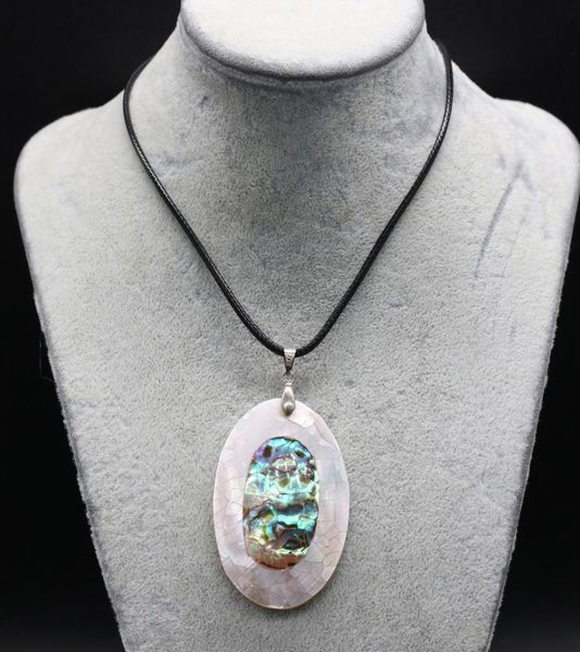 customizable necklace natural mother of pearl abalone shell pendant necklace egg shape jewelry leather rope chain ethnic style cha6740164, Silver
customizable necklace natural mother of pearl abalone shell pendant necklace egg shape jewelry leather rope chain ethnic style cha6740164, Silver