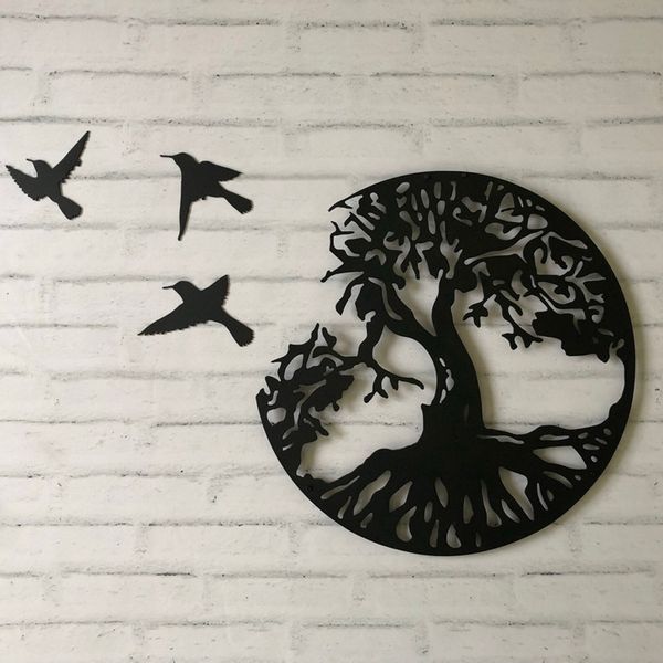 Novelty Items Of Wall Tree of Life Birds Metal Art Sculpture Decoration For Home Office Kitchen Entryway Bedroom Living Room 230625
Novelty Items Of Wall Tree of Life Birds Metal Art Sculpture Decoration For Home Office Kitchen Entryway Bedroom Living Room 230625