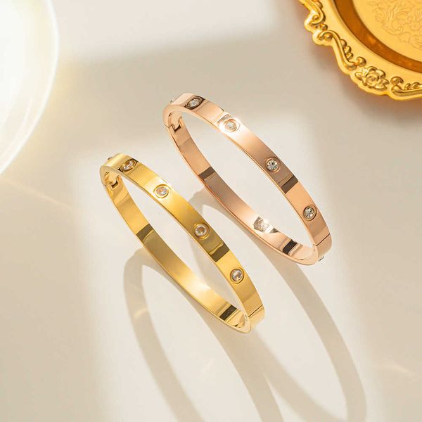 designer luxury high-grade bracelet titanium steel golden opening fadeless net red simple fashion hand jewelry popular women, Black
designer luxury high-grade bracelet titanium steel golden opening fadeless net red simple fashion hand jewelry popular women, Black
