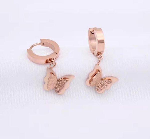 pretty fine rose gold titanium steel shiny double butterfly earrings jewellery women girls gift gift case3173047, Silver
pretty fine rose gold titanium steel shiny double butterfly earrings jewellery women girls gift gift case3173047, Silver
