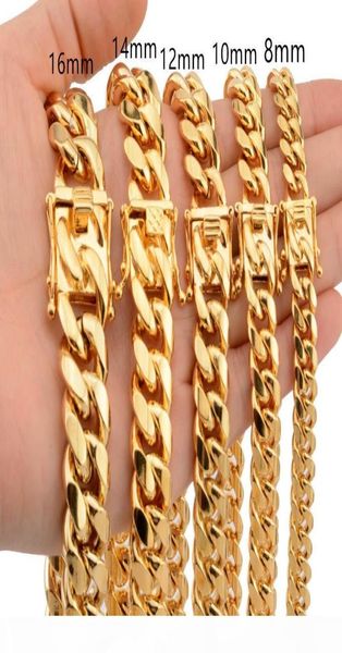 news arrival 8 10 12 14 16 18mm stainless steel miami curb cuban chain necklaces casting dragon lock clasp mens rock dj jewelry j17138368, Silver
news arrival 8 10 12 14 16 18mm stainless steel miami curb cuban chain necklaces casting dragon lock clasp mens rock dj jewelry j17138368, Silver
