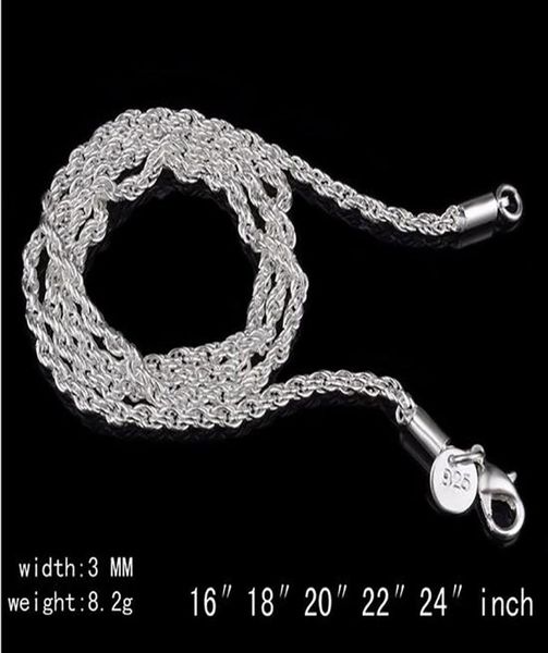 3mm 925 silver rope chain necklace fashion chains men women jewelry necklace diy accessories 16 18 20 22 24inch8508911
3mm 925 silver rope chain necklace fashion chains men women jewelry necklace diy accessories 16 18 20 22 24inch8508911
