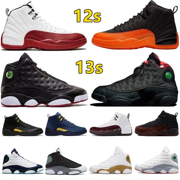 12 13s mens basketball shoes 12s brilliant orange field purple cherry reverse flu game black 13s b.i.g. biggie playoffs black flint men trai
12 13s mens basketball shoes 12s brilliant orange field purple cherry reverse flu game black 13s b.i.g. biggie playoffs black flint men trai