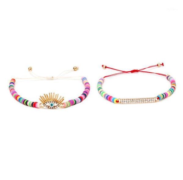 charm bracelets polymer clay heishi diamante long eyelash eyes bar summer women men red string kabalah braided jewelry gift18738106, Golden;silver
charm bracelets polymer clay heishi diamante long eyelash eyes bar summer women men red string kabalah braided jewelry gift18738106, Golden;silver