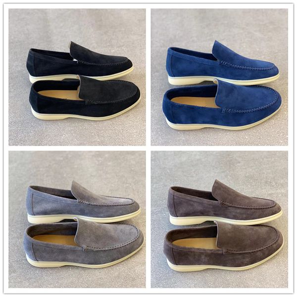 new luxury designer shoes charms embellished walk suede loafers couple genuine mens leather casual slip on flats for men sports dress shoe 3, Black
new luxury designer shoes charms embellished walk suede loafers couple genuine mens leather casual slip on flats for men sports dress shoe 3, Black