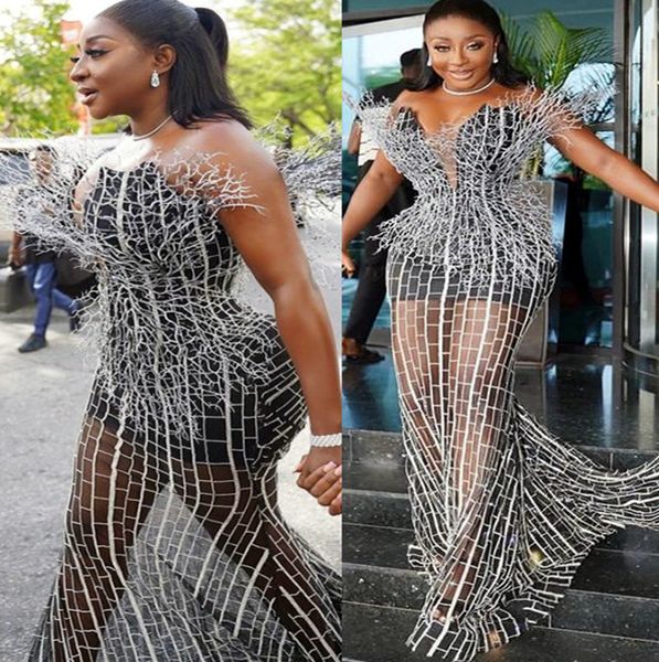 2023 aso ebi mermaid beaded prom dress sequined lace evening formal party second reception birthday bridesmaid engagement gowns dresses robe, Black
2023 aso ebi mermaid beaded prom dress sequined lace evening formal party second reception birthday bridesmaid engagement gowns dresses robe, Black