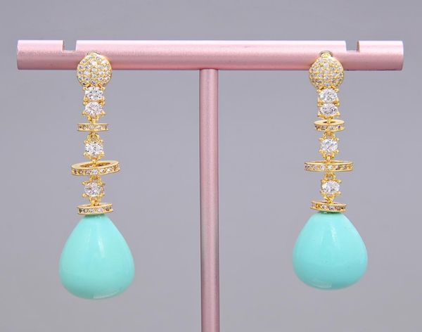 guaiguai jewelry teardrop turquoise blue sea shell pearl yellow gold plated earrings handmade for women real gems stone lady fashi5552453, Silver
guaiguai jewelry teardrop turquoise blue sea shell pearl yellow gold plated earrings handmade for women real gems stone lady fashi5552453, Silver