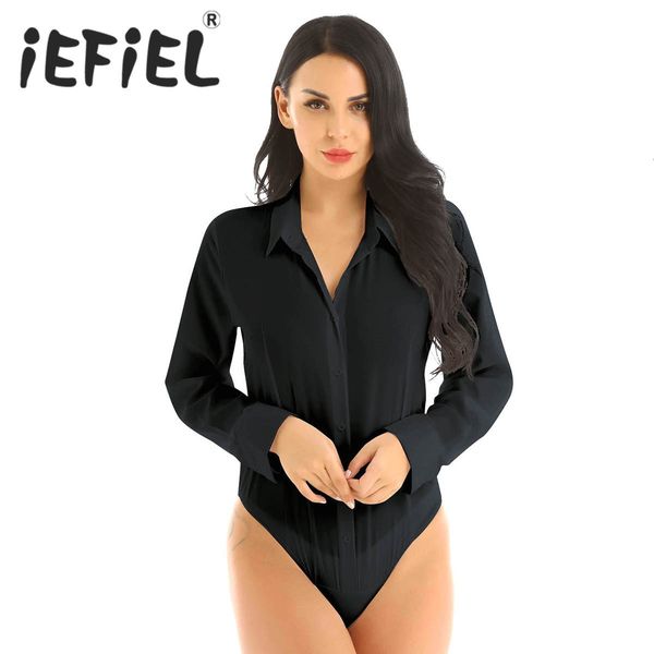 women's jumpsuits rompers female women girls collar v neck onepiece turndown long sleeve button down easy care work bodysuit shirt jump, Black;white
women's jumpsuits rompers female women girls collar v neck onepiece turndown long sleeve button down easy care work bodysuit shirt jump, Black;white
