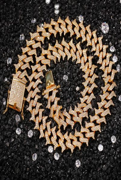 hip hop prong cubic zirconia bling iced out thorns cuban miami link chain choker necklaces diamond curb chains for men guys rapper6179915, Silver
hip hop prong cubic zirconia bling iced out thorns cuban miami link chain choker necklaces diamond curb chains for men guys rapper6179915, Silver