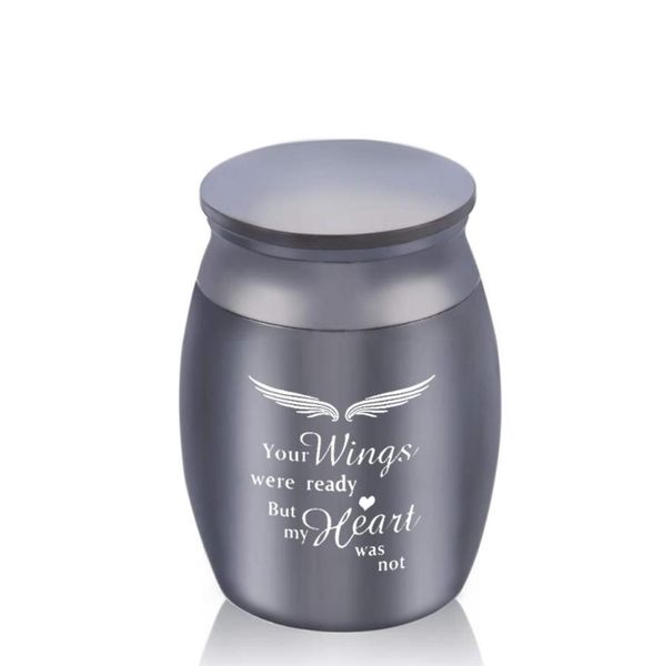 small keepsake urns for human ashes mini cremation urn ashes keepsake memorial ashes holder your wings were ready 30 x 40mm5618761, Silver
small keepsake urns for human ashes mini cremation urn ashes keepsake memorial ashes holder your wings were ready 30 x 40mm5618761, Silver