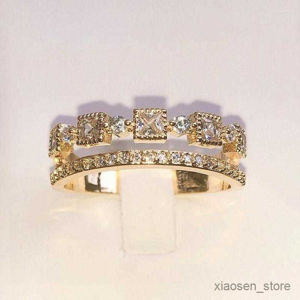 wedding rings rings rings size 6-10 luxury jewelry 925 sterling gold fill princess cut white clear eternity women wedding r230626, Slivery;golden
wedding rings rings rings size 6-10 luxury jewelry 925 sterling gold fill princess cut white clear eternity women wedding r230626, Slivery;golden