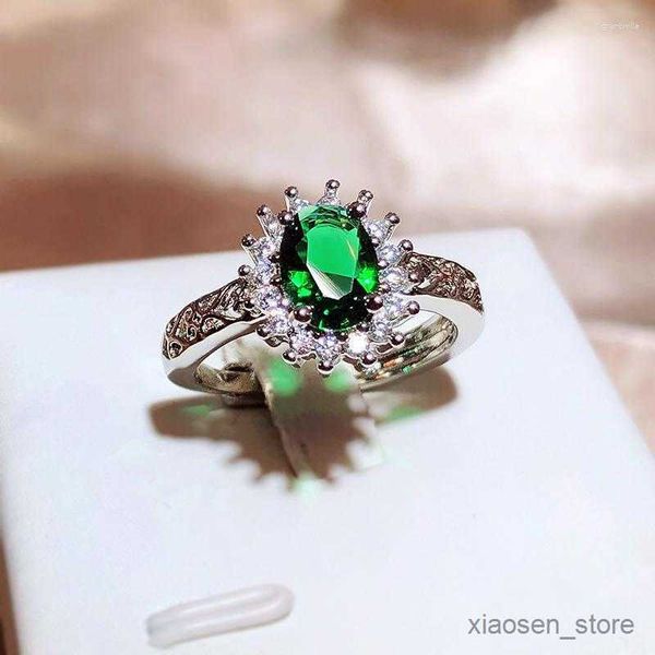 wedding rings rings rings green ring for women's jewelry shiny wedding bridal engagement r230626, Slivery;golden
wedding rings rings rings green ring for women's jewelry shiny wedding bridal engagement r230626, Slivery;golden