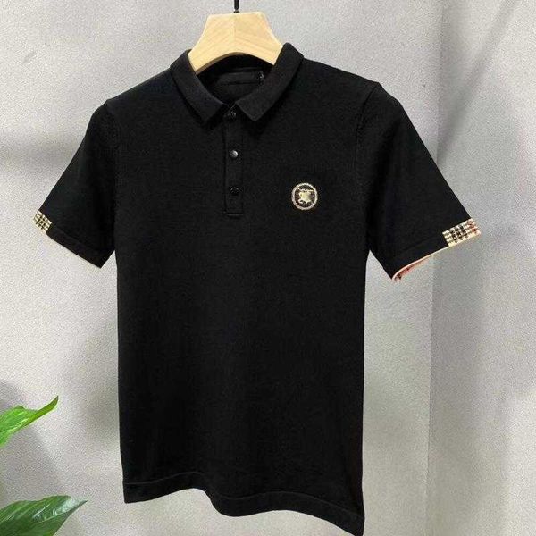 luxury brand clothing men polo shirt tb embroidery lapel sweatshirt burb designer tshirt men polos fashion slim knit shirts wool sweater 4xl, White;black
luxury brand clothing men polo shirt tb embroidery lapel sweatshirt burb designer tshirt men polos fashion slim knit shirts wool sweater 4xl, White;black