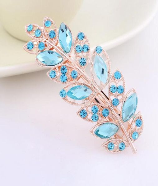 women crystal leaf hairclip bridal wedding headpieces rhinestone leaves hair clips barrettes for girls bridesmaid part8565135, Golden;silver
women crystal leaf hairclip bridal wedding headpieces rhinestone leaves hair clips barrettes for girls bridesmaid part8565135, Golden;silver