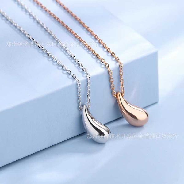 designer's tiffay mermaid's tears necklace small water drop pendant 925 silver pea famous brands
designer's tiffay mermaid's tears necklace small water drop pendant 925 silver pea famous brands