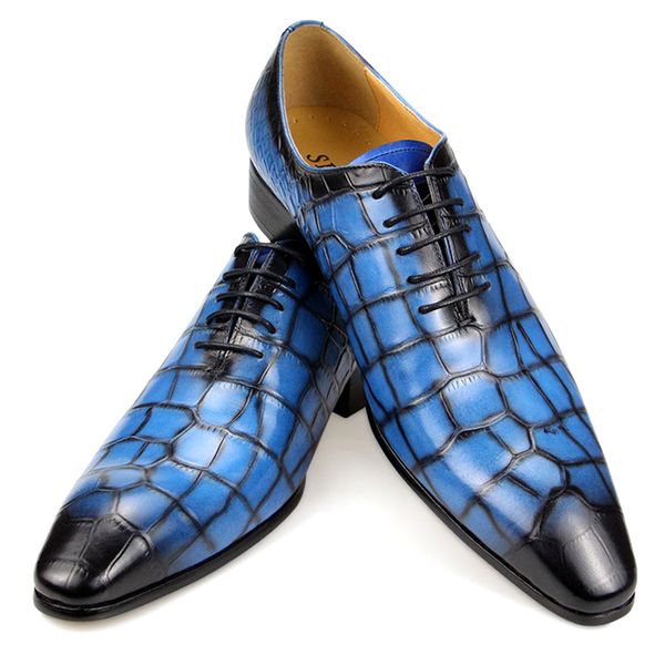 fashion crocodile pattern print genuine leather shoes summer men dress wedding shoes casual business pointed toe leather shoes, Black
fashion crocodile pattern print genuine leather shoes summer men dress wedding shoes casual business pointed toe leather shoes, Black