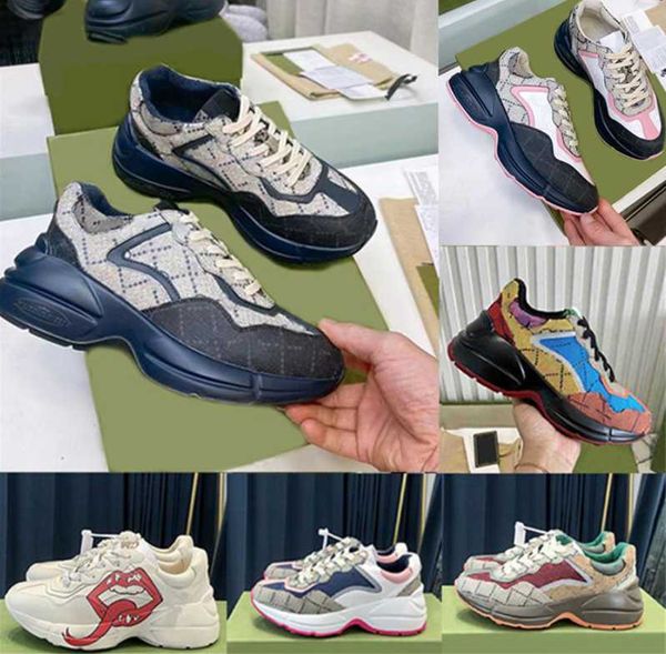 designer rhyton shoes multicolor sneakers men women trainers vintage chaussures platform sneaker strawberry mouse mouth shoe with box, Black
designer rhyton shoes multicolor sneakers men women trainers vintage chaussures platform sneaker strawberry mouse mouth shoe with box, Black