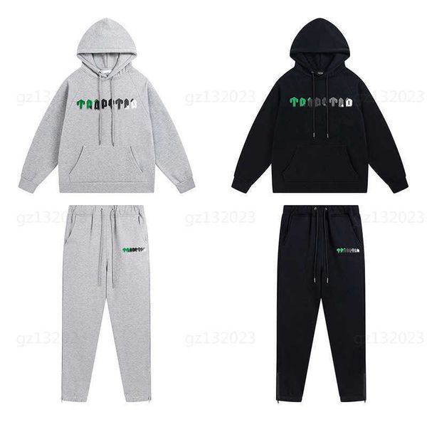 trapstar men tracksuit hoodie sweat pant set green black towel embroidery padded hooded sweatshirt zipper pants fashion streetwear track sui, Gray
trapstar men tracksuit hoodie sweat pant set green black towel embroidery padded hooded sweatshirt zipper pants fashion streetwear track sui, Gray