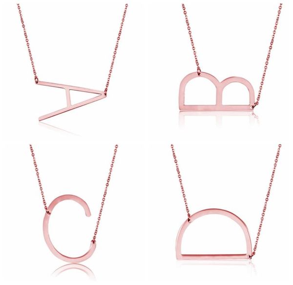letter pendant alphabet intitial rose gold stainless steel necklaces choker character necklace women fashion jewelry whole7102497, Silver
letter pendant alphabet intitial rose gold stainless steel necklaces choker character necklace women fashion jewelry whole7102497, Silver