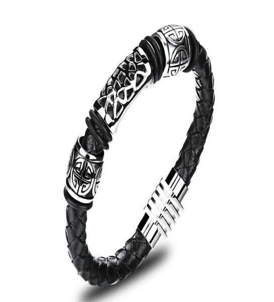 casual male jewelry black braided leather bracelet men stainless steel bracelets bangles cow leather handmade fl9522480865
casual male jewelry black braided leather bracelet men stainless steel bracelets bangles cow leather handmade fl9522480865