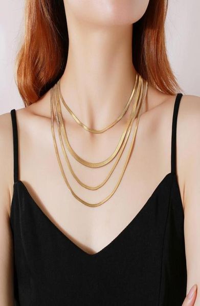 chains basic 3/4/5mm chain necklaces for women, gold color herringbone link choker collar,stainless steel candid party jewelry7731353, Silver
chains basic 3/4/5mm chain necklaces for women, gold color herringbone link choker collar,stainless steel candid party jewelry7731353, Silver