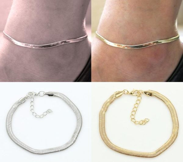 new silver / gold flat chain anklet bracelet women simple delicate foot chain summer beach feet jewelry lots 12 pcs5925968, Red;blue
new silver / gold flat chain anklet bracelet women simple delicate foot chain summer beach feet jewelry lots 12 pcs5925968, Red;blue