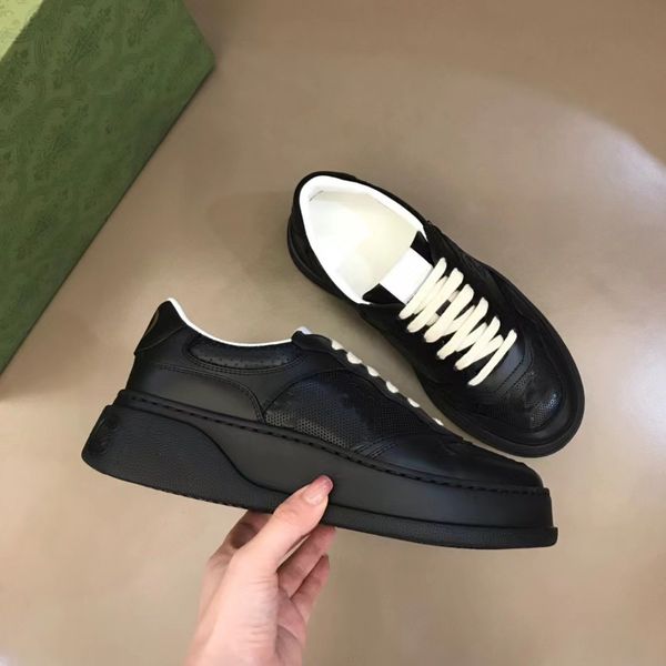 new men's thick soled casual shoes, elevated shoes, men's printed embossed sneakers 669582, Black
new men's thick soled casual shoes, elevated shoes, men's printed embossed sneakers 669582, Black
