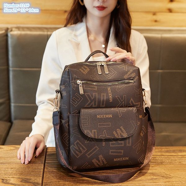 factory wholesale ladies shoulder bag 3 colors simple, soft and light leather leisure backpack retro contrast fashion handbag flip pocket st
factory wholesale ladies shoulder bag 3 colors simple, soft and light leather leisure backpack retro contrast fashion handbag flip pocket st