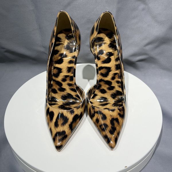 dorsay & two-piece all for leopard patent leather women pumps 12cm stiletto high heels slip on party shoes women 44 45, Black
dorsay & two-piece all for leopard patent leather women pumps 12cm stiletto high heels slip on party shoes women 44 45, Black