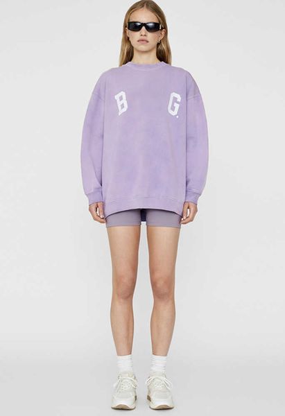 2023 women designer fashion cotton classic hoodies sweatshirt anine bings new ab women washing lavender purple loose fleece sweatshirt class, Black
2023 women designer fashion cotton classic hoodies sweatshirt anine bings new ab women washing lavender purple loose fleece sweatshirt class, Black