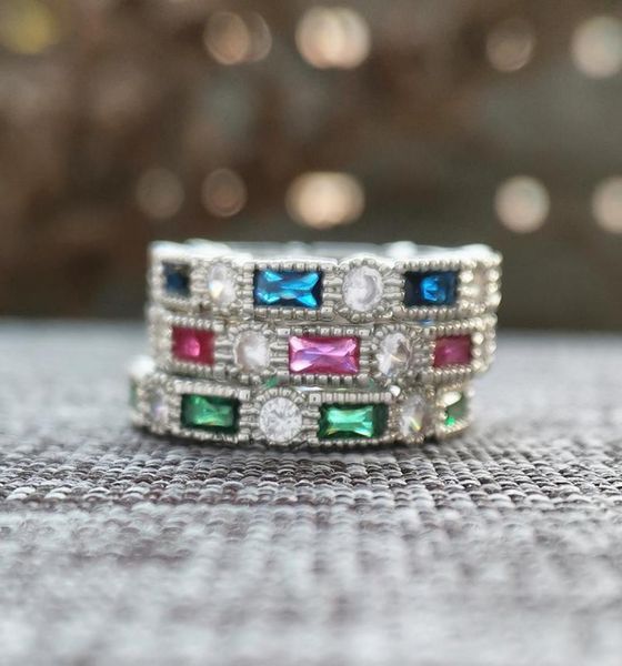 cluster rings vintage green blue red cubic zircon stacking eternity ring women039s silver wedding band anniversary jewelry5979447, Golden;silver
cluster rings vintage green blue red cubic zircon stacking eternity ring women039s silver wedding band anniversary jewelry5979447, Golden;silver