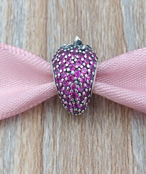 andy jewel authentic 925 sterling silver beads strawberry charm fits european style jewelry bracelets & necklace 791899czr7155364, Black
andy jewel authentic 925 sterling silver beads strawberry charm fits european style jewelry bracelets & necklace 791899czr7155364, Black