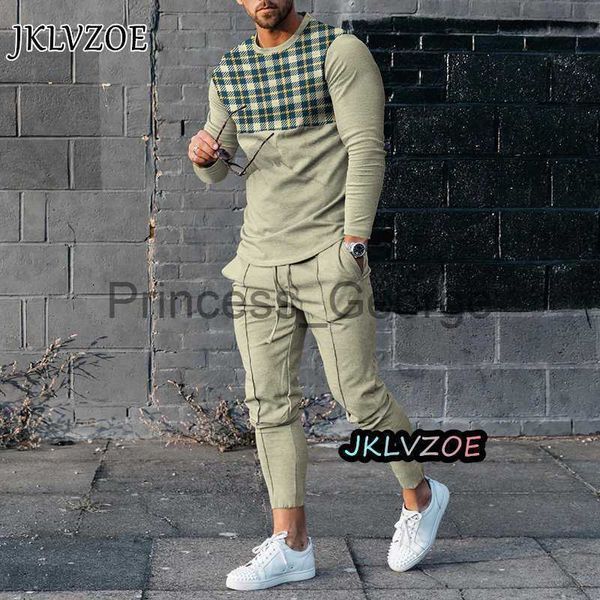 men's tracksuits summer mens 2 piece set tracksuits luxury outfit long sleeve oneck tshir set casual oversized men clothing tshirt suit, Gray
men's tracksuits summer mens 2 piece set tracksuits luxury outfit long sleeve oneck tshir set casual oversized men clothing tshirt suit, Gray
