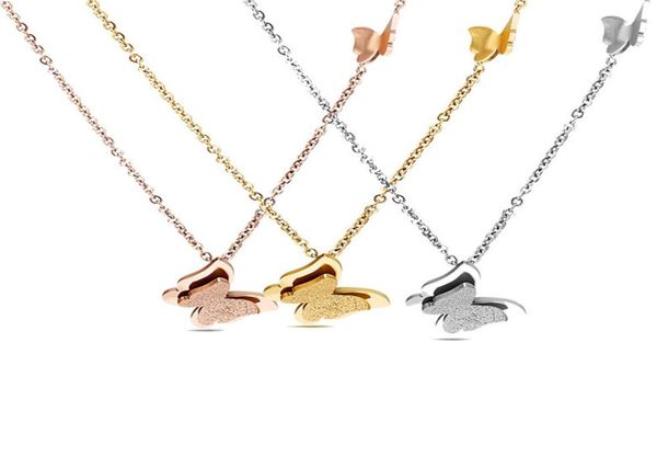 stainless steel necklaces 2019 new fashion elegant 18k gold plated titanium steel butterfly pendant necklaces wholesa1267173, Silver
stainless steel necklaces 2019 new fashion elegant 18k gold plated titanium steel butterfly pendant necklaces wholesa1267173, Silver
