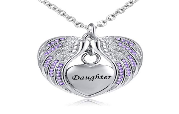 birthstone charm pendant memorial urn necklace stainless steel waterproof angel wing keepsake cremation jewelry for daughter1996026, Silver
birthstone charm pendant memorial urn necklace stainless steel waterproof angel wing keepsake cremation jewelry for daughter1996026, Silver