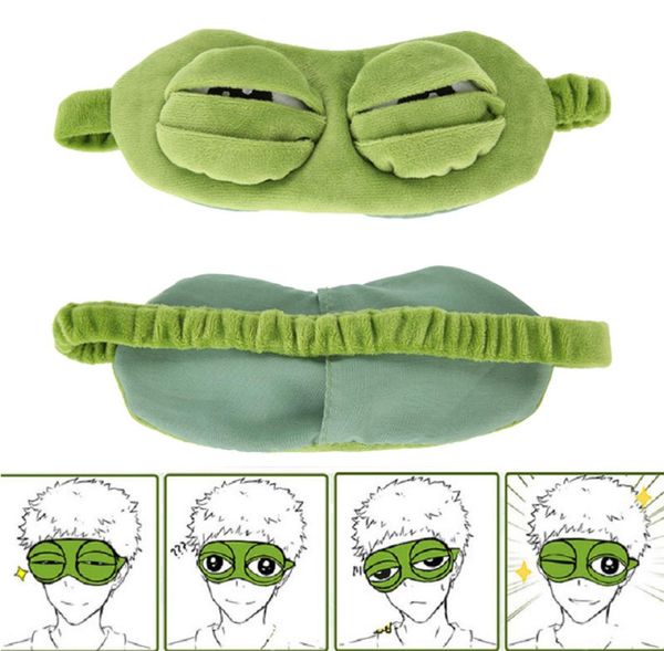 2019 new green frog cartoon cute eyes cover the sad 3d eye mask cover sleeping rest sleep anime funny gift sleeping eyemask y15027441683
2019 new green frog cartoon cute eyes cover the sad 3d eye mask cover sleeping rest sleep anime funny gift sleeping eyemask y15027441683