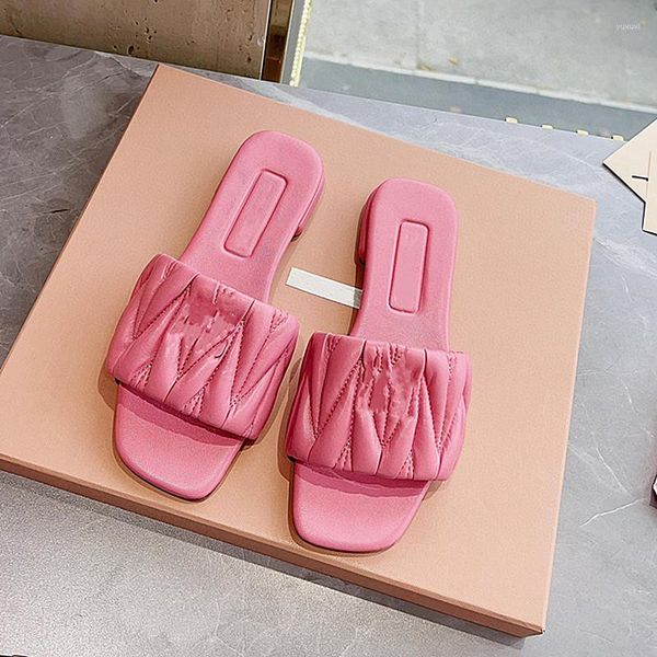 slippers women's 2023 summer casual fashion pleated flat bottomed square head sandals wearing beach on the outside, Black
slippers women's 2023 summer casual fashion pleated flat bottomed square head sandals wearing beach on the outside, Black