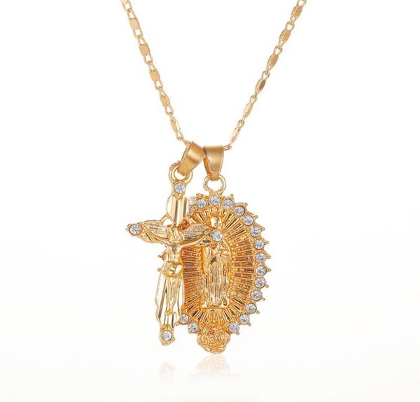 fashion designer jesus cross pendant necklace jewelry gold plated virgin mary chokers necklaces6384532, Silver
fashion designer jesus cross pendant necklace jewelry gold plated virgin mary chokers necklaces6384532, Silver