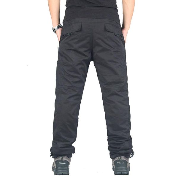 pants winter thick fleece cargo pants men's cotton military tactical baggy casual pants double layer plus veet warm thermal trousers, Black
pants winter thick fleece cargo pants men's cotton military tactical baggy casual pants double layer plus veet warm thermal trousers, Black