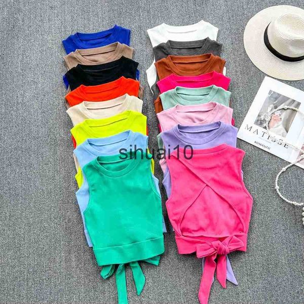women's t-shirt chic sleeveless t-shirts for women hollow out teeshirt femme cropped tees solid skinny korean fashion woman clothes y2k, White
women's t-shirt chic sleeveless t-shirts for women hollow out teeshirt femme cropped tees solid skinny korean fashion woman clothes y2k, White